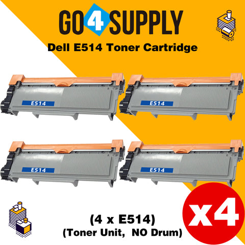 Compatible Dell E514 Toner Unit Used for Dell310, Dell 513, Dell 514 Printer