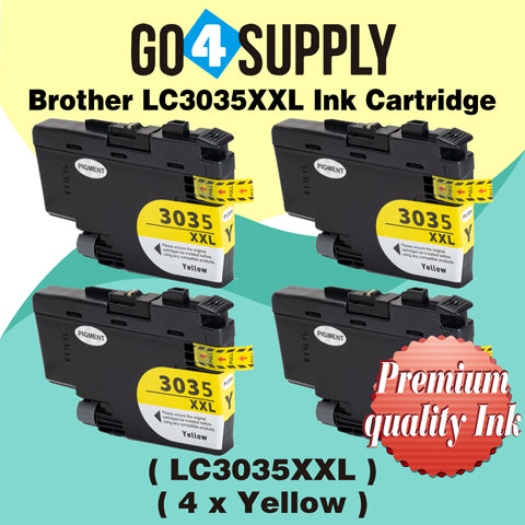 Compatible Yellow Brother 3035xxl LC3035xxl Ink Cartridges Used for Brother MFC-J805DW, MFC-J805DW XL, MFC-J815DW, MFC-J995DW, MFC-J995DW XL Printer