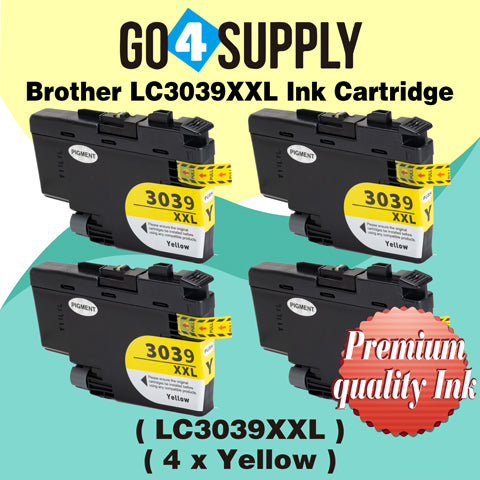 Compatible Yellow Brother 3039 LC3039XXL LC-3039XXL Ink Cartridge Used for Brother MFC-J5845DW/MFC-J5845DW XL/MFC-J5945DW/MFC-J6545DW/MFC-J6545DW XL/MFC-J6945DW Printer