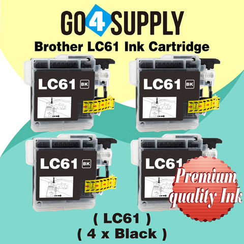 Compatible 3-Color Combo Brother 61xl LC61 LC61XL Ink Cartridge Used for MFC-250C/255CW/257CW/290C/295CN/490CW/495CW/615W/790CW/795CW/990CW/5490CN/5490CW/5890CN/5895CW/6490CW/6890CDW,MFC-J220/J265w/J270w/J410/J410w/J415W/J615W/J630W Printer