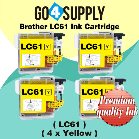 Compatible 3-Color Combo Brother 61xl LC61 LC61XL Ink Cartridge Used for MFC-250C/255CW/257CW/290C/295CN/490CW/495CW/615W/790CW/795CW/990CW/5490CN/5490CW/5890CN/5895CW/6490CW/6890CDW,MFC-J220/J265w/J270w/J410/J410w/J415W/J615W/J630W Printer