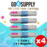 Compatible Oki Type C17 C330 (Magenta) Toner Cartridge to use for C330DN C530DN MC361 MC362W MC561 MC562W MFP MC352DN Printers