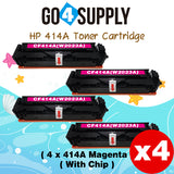 Compatible HP Magenta W2023A CF414A (WITH CHIP) Toner Cartridge Used for Color LaserJet Pro M454dn/M454dw; MFP M479dw/M479fdn/M479fdw/M454nw; Enterprise M455dn/ MFP M480f/ MFP M480f; Color LaserJet Managed E45028