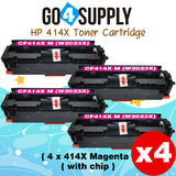 Compatible HP Magenta W2023X CF414X (WITH CHIP) Toner Cartridge Used for Color LaserJet Pro M454dn/M454dw; MFP M479dw/M479fdn/M479fdw/M454nw; Enterprise M455dn/ MFP M480f/ MFP M480f; Color LaserJet Managed E45028