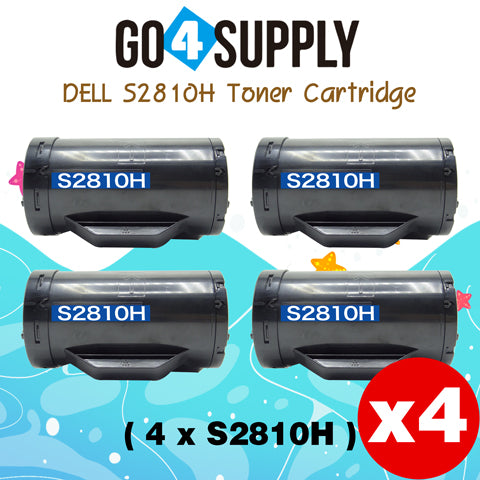 Compatible (6,000 Yield) Dell 2810 593-BBMF 47GMH Toner Cartridge Replacement for S2810dn H815dw S2815dn Printer