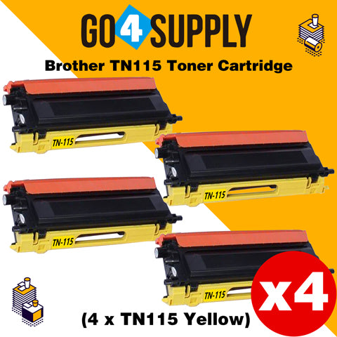 Compatible Yellow Brother TN115 TN-115 Toner Cartridge Used for Brother HL-4040CN 4050CDN 4070CDW MFC-9440CN 9450CDN 9840CDW DCP-9040CN 9045CDN