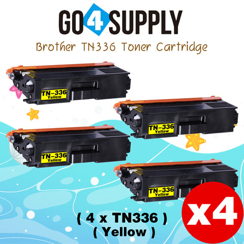 Compatible Brother Yellow TN336 TN-336 Toner Cartridge Used for HL-L8250CDW HL8350CDW/CDWT
DCP-L8400CDN/L8450CDW; MFC-L8850CDW