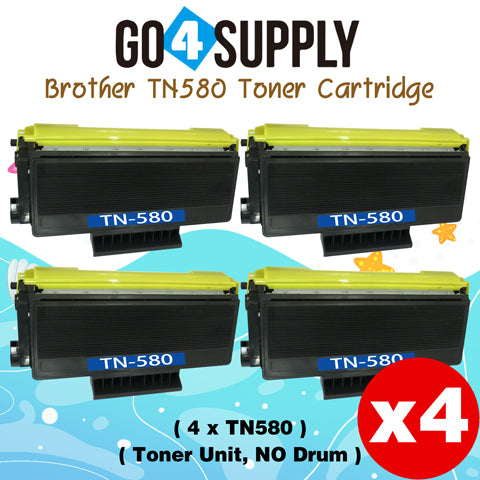 Compatible (Toner Only) Black TN-580 TN580 Toner Cartridge Used for Brother HL5240/5250DN/5250DNT/5270/5280DW; MFC8460N/8860DN; DCP8060/8065DN; HL-5340D/5350DN/5380DN/MFC-8480DN Printer