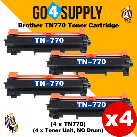 Compatible  Brother TN770 TN-770 Toner Cartridge Used for Brother HL-L2370DW, HL-L2370DW XL, MFC-L2750DW, MFC-L2750DW XL Printer
