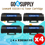 Compatible Lexmark X203A11G X203A21G X203 Toner Cartridge Used for Lexmark X203 X203N X204 X204N Series Printer