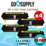 Compatible HP Yellow W2032A CF415A (NO CHIP) Toner Cartridge Used for Color LaserJet Pro M454dn/M454dw; MFP M479dw/M479fdn/M479fdw/M454nw; Enterprise M455dn/MFP M480f; Color LaserJet Managed E45028
