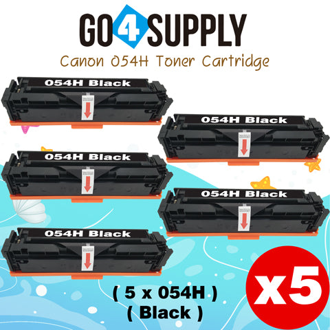 Compatible CANON Black CRG054H Toner Cartridge CRG-054H Used for i-SENSYS LBP621Cw/LBP623Cw/MF641Cw/MF643Cdw/MF645Cx; Color imageCLASS MF642Cdw/MF641Cw/MF644Cdw/LBP622Cdw
