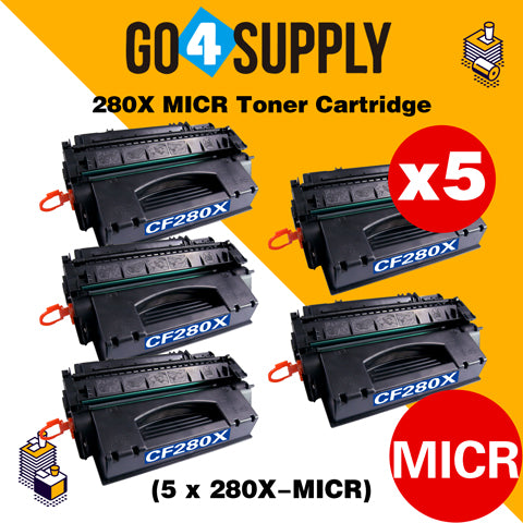 Compatible HP 80X 280X CF280X Toner Cartridge Replacement for HP LaserJet Pro 400 M401a/d/n/dn/dw, Pro 400 M425dn/dw