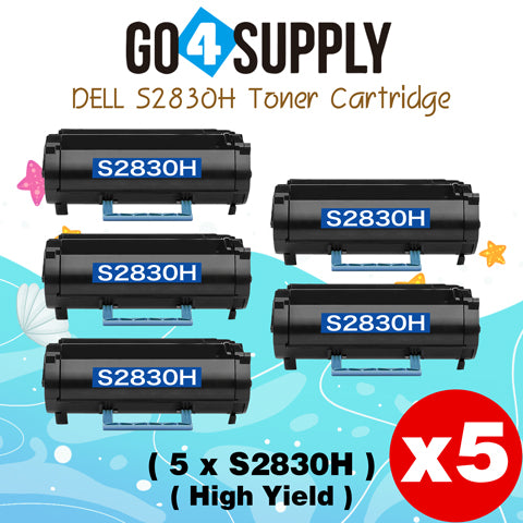 Compatible (8,500 Yield) Dell 2830 593-BBYP Toner Cartridge Replacement for S2830dn Printer