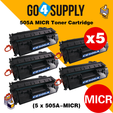 Compatible MICR Toner Cartridge Replacement for HP 05A 505A CE505A Used for HP P2030/2035/2035n/P2050/2055d/2055n/2055x Printers