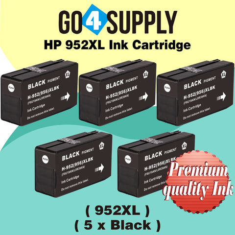 Compatible Black HP 952xl Ink Cartridge Used for HP OfficeJet Pro 7720/7740/8210/8216/8702/8710/8715/8720/8725/8730/8740 All-in-One Printer