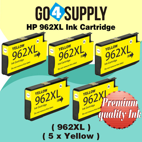 Compatible YELLOW HP 962XL Ink Cartridge Used for OfficeJet Pro 9010/9012/9013/9014/9015/9016/9018/9019/9020/9022/9023/9025/9026/9027/9028/9029