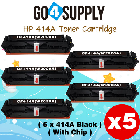 Compatible HP Black W2020A CF414A (WITH CHIP) Toner Cartridge Used for Color LaserJet Pro M454dn/M454dw; MFP M479dw/M479fdn/M479fdw/M454nw; Enterprise M455dn/ MFP M480f/ MFP M480f; Color LaserJet Managed E45028