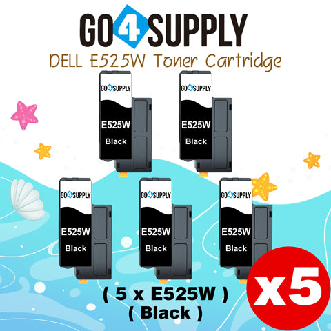 Compatible Dell E525W E525 525w to use with E525w Wireless Color Printer for 593-BBJX