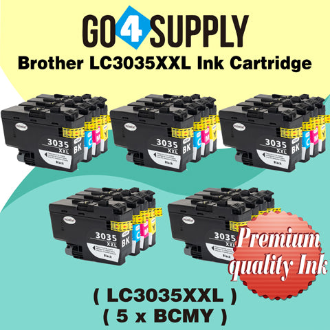 Compatible Set Combo Brother 3035xxl LC3035xxl Ink Cartridges Used for Brother MFC-J805DW, MFC-J805DW XL, MFC-J815DW, MFC-J995DW, MFC-J995DW XL Printer