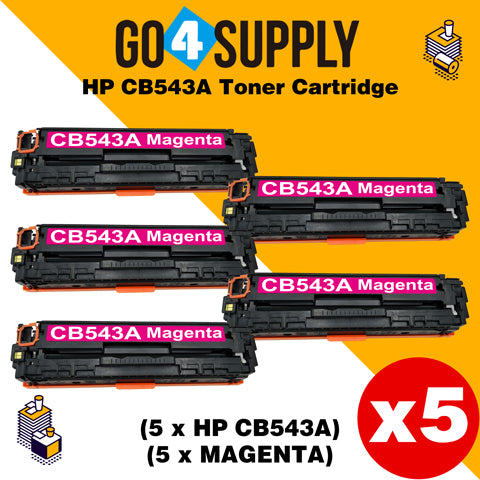 Compatible HP Magenta CB543A Toner Cartridge Used for HP Color laserJet CM1300MFP/ CM1312MFP Series/ CM1312cb /eb/wb/ci/ei/wi/nfi MFP Printer