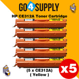 Compatible Yellow HP 312 CE312A 312A Toner Cartridge Used for HP  Laserjet Pro CP1020/ 1021/ 1022/ 1023/ 1025; CP 1026/ 1027/ 1028nw; 100 M175a/b/c/nw/p/q/R; 200 color MFP M275nw/s/t/u Printer