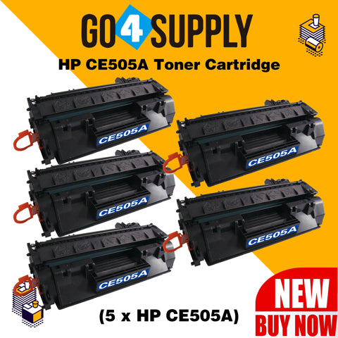 Compatible HP 05A 505A CE505A Toner Cartridge Replacement for HP P2030/2035/2035n/P2050/2055d/2055n/2055x