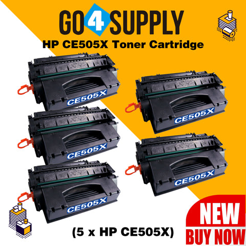 Compatible HP 05X 505X CE505X Toner Cartridge Replacement for HP P2050/2055d/2055n/2055x