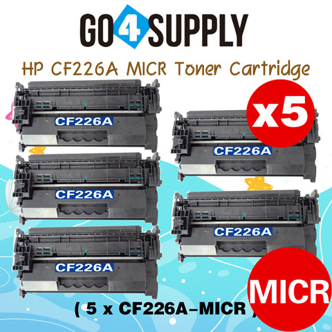 Compatible (Standard Yield) HP Micr Toner Cartridge CF226A 226A Used for LaserJet Pro MFP M426dw/M426fdn/M426fdw; LaserJet Pro M402dn/M402n/M402dw/M402d Printers