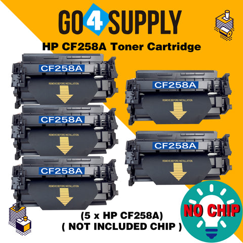 Compatible (NO CHIP) HP 258A CF258A 58A Toner Cartridge Used for HP LaserJet Pro M404n/M404dn/M404dw; MFP M428dw/M428fdn/M428fdw Printer