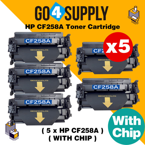 Compatible (WITH CHIP) HP 258A CF258A 58A Toner Cartridge Used for HP LaserJet Pro M404n/M404dn/M404dw; MFP M428dw/M428fdn/M428fdw Printer