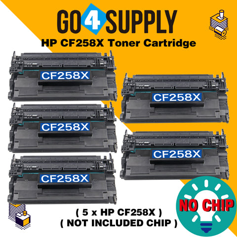 Compatible (NO CHIP) HP 258X CF258X 58X Toner Cartridge Used for HP LaserJet Pro M404n/M404dn/M404dw; MFP M428dw/M428fdn/M428fdw Printer