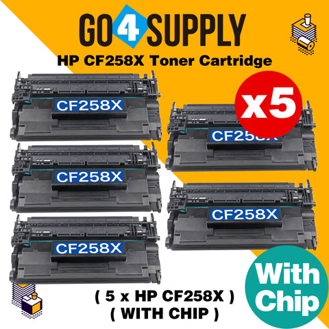 Compatible (WITH CHIP) HP 258X CF258X 58X Toner Cartridge Used for HP LaserJet Pro M404n/M404dn/M404dw; MFP M428dw/M428fdn/M428fdw Printer