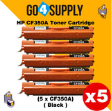 Compatible Black HP 350 CE350A 350A Toner Cartridge Used for HP  Laserjet Pro CP1020/ 1021/ 1022/ 1023/ 1025; CP 1026/ 1027/ 1028nw; 100 M175a/b/c/nw/p/q/R; 200 color MFP M275nw/s/t/u Printer