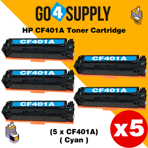 Compatible Cyan HP 201A CF401A Toner Cartridge Used for HP Color LaserJet Pro M252dn/252n; Color LaserJet Pro MFP M277dw/277n; Color LaserJet Pro MFP M274n Printers