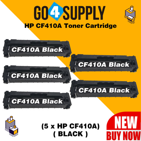 Compatible Black HP 410A CF410A Toner Cartridge Used for Color LaserJet Pro M452dw/452dn/452nw, Color LaserJet Pro MFPM477fnw/M477fdn/M477fdw, Color LaserJet Pro MFP M377dw Printers