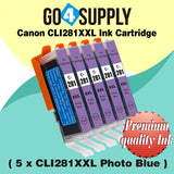 Compatible Photo Blue Canon CLI281 CLI281XXL CLI-281XXL Ink Cartridge CLI281XL CLI-281XL Used for PIXMA TS8120/TS8220/TS8320/TS9120 Printers