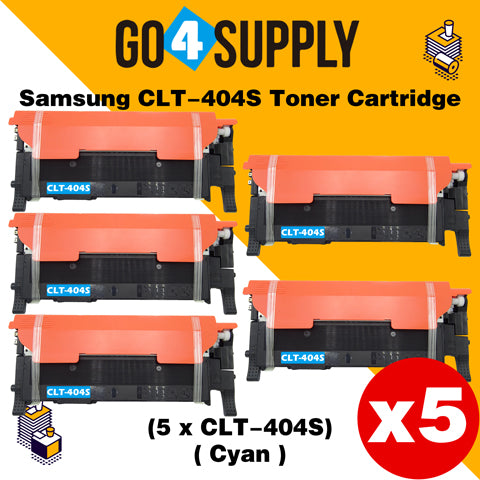 Compatible Cyan Samsang 404 CLT404S CLT-404S Toner Cartridge Used for Samsung SL-C430W/C430/C432W; SL-C432/C433W/C433; SL-480FW/C480/C480FN; SL-C480FW/C480W/482; SL-C482FW/C482W; SL-483/C483W/C483FW