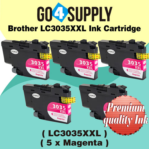 Compatible Magenta Brother 3035xxl LC3035xxl Ink Cartridges Used for Brother MFC-J805DW, MFC-J805DW XL, MFC-J815DW, MFC-J995DW, MFC-J995DW XL Printer