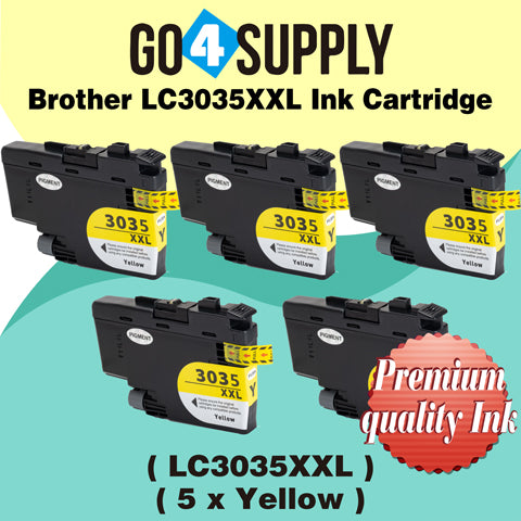 Compatible Yellow Brother 3035xxl LC3035xxl Ink Cartridges Used for Brother MFC-J805DW, MFC-J805DW XL, MFC-J815DW, MFC-J995DW, MFC-J995DW XL Printer