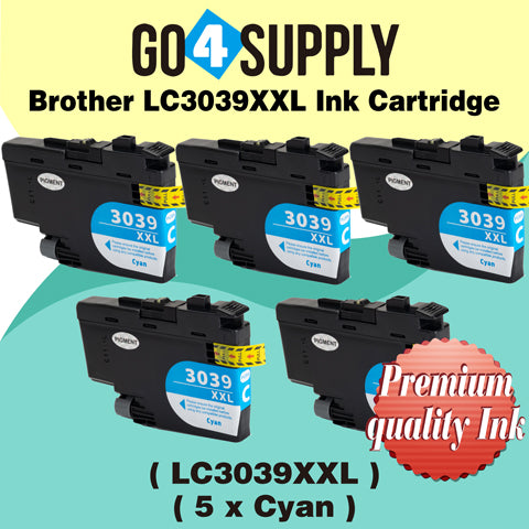 Compatible Cyan Brother 3039 LC3039XXL LC-3039XXL Ink Cartridge Used for Brother MFC-J5845DW/MFC-J5845DW XL/MFC-J5945DW/MFC-J6545DW/MFC-J6545DW XL/MFC-J6945DW Printer