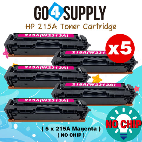 Compatible HP Magenta CF215A W2313A (NO CHIP) Toner Cartridge Used for HP Color LaserJet Pro MFP M183fw/182n/M182nw; Pro M155a/155nw