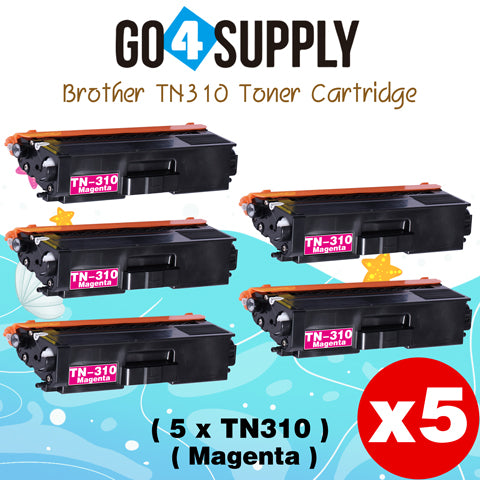 Compatible Brother Magenta TN-310 TN310 Toner Cartridge Used for Brother HL-4140CN HL-4150CDN HL-4570CDWT HL-4570CDW Printers