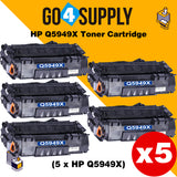 Compatible Black HP 5949 5949X Q5949X Toner Cartridge Used for HP LaserJet 1160/1320/1320N/1320TN/3390MFP/3392MFP/P2014/P2015/M2727