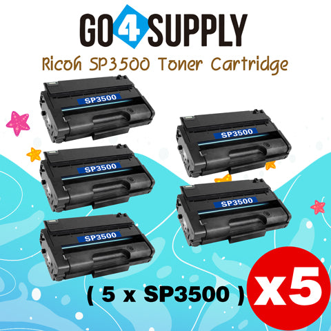 Compatible Ricoh 406989 SP3500 SP3510 Toner Cartridge Used for Ricoh Aficio SP 3500DN 3500N 3500SF 3510DN 3510SF Printer