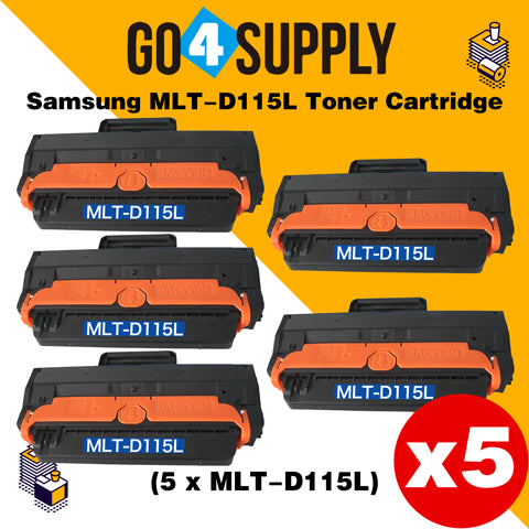 Compatible Samsung 115L D115L MLT-D115L Toner Cartridge (High Print Pages Yield) Replacement for Samsung SL-M2620/ 2620DN/ 2820DW/ 2820/ 2830ND; M2670N/ 2670FN/ 2870FW/ 2870FD/ 2880FW; M2621/ M2671N/ 2671FH