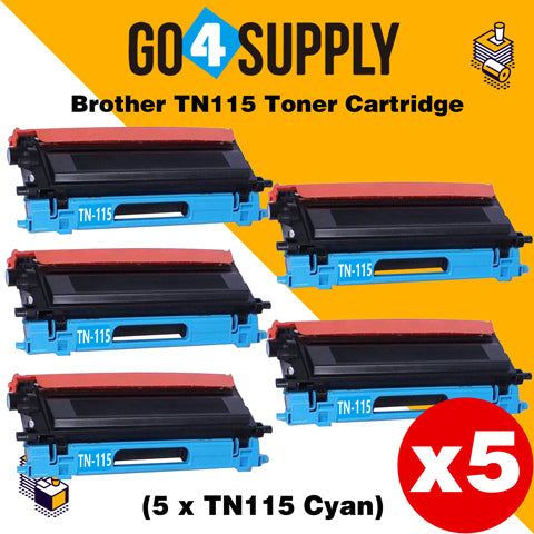 Compatible Cyan Brother TN115 TN-115 Toner Cartridge Used for Brother HL-4040CN 4050CDN 4070CDW MFC-9440CN 9450CDN 9840CDW DCP-9040CN 9045CDN