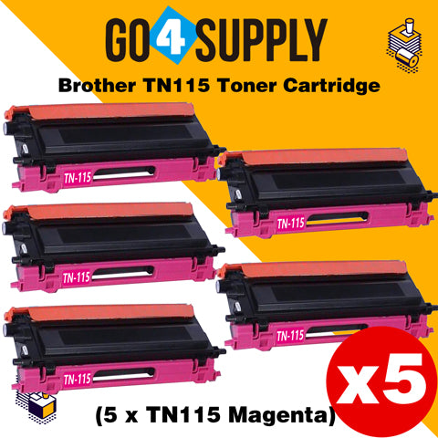 Compatible Magenta Brother TN115 TN-115 Toner Cartridge Used for Brother HL-4040CN 4050CDN 4070CDW MFC-9440CN 9450CDN 9840CDW DCP-9040CN 9045CDN