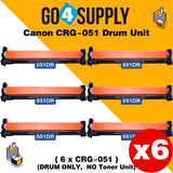 Compatible (DRUM ONLY) Canon CRG051 CRG-051 Cartridge 051 Black (2170C001) Drum Unit Used for Canon ImageCLASS LBP162dw MF264dw MF267dw MF269dw Printer