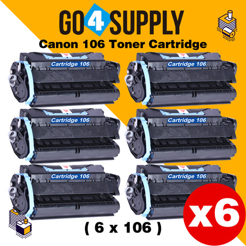 Compatible Black Canon 106 Series Toner Cartridge Used for Canon MF6530 MF6531 MF6540 MF6550 MF6560 MF6580 MF6590 MF6595; LaserCLASS 810/830i Printers
